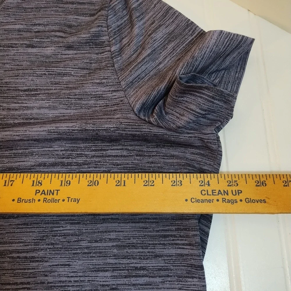 Nike MLB Cleveland Indians Gray Heathered Dri-FIT V-Neck T-Shirt XXL Baseball